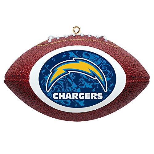 NFL San Diego Chargers Mini Replica Football Ornament