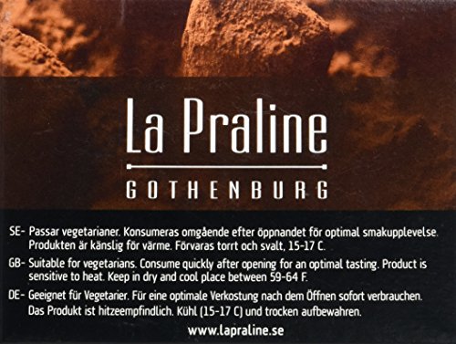 La Praline Gothenburg - Trüffel Pralinen Naturell 200 g – Bild 3