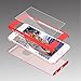 iPhone 7 case, VPR 2 in 1 Ultra Thin Full Body Protection Hard Premium Luxury Cover [Slim Fit] Shock Absorption Skid-Proof PC case for Apple iPhone7 (4.7inch) (Red)