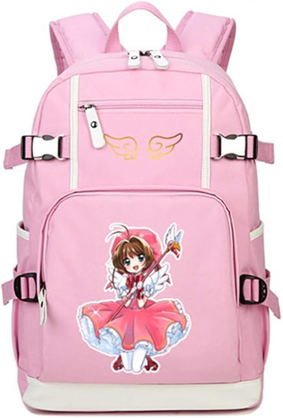 Anime Cardcaptor Sakura Large Capacity Backpack Laptop Bag