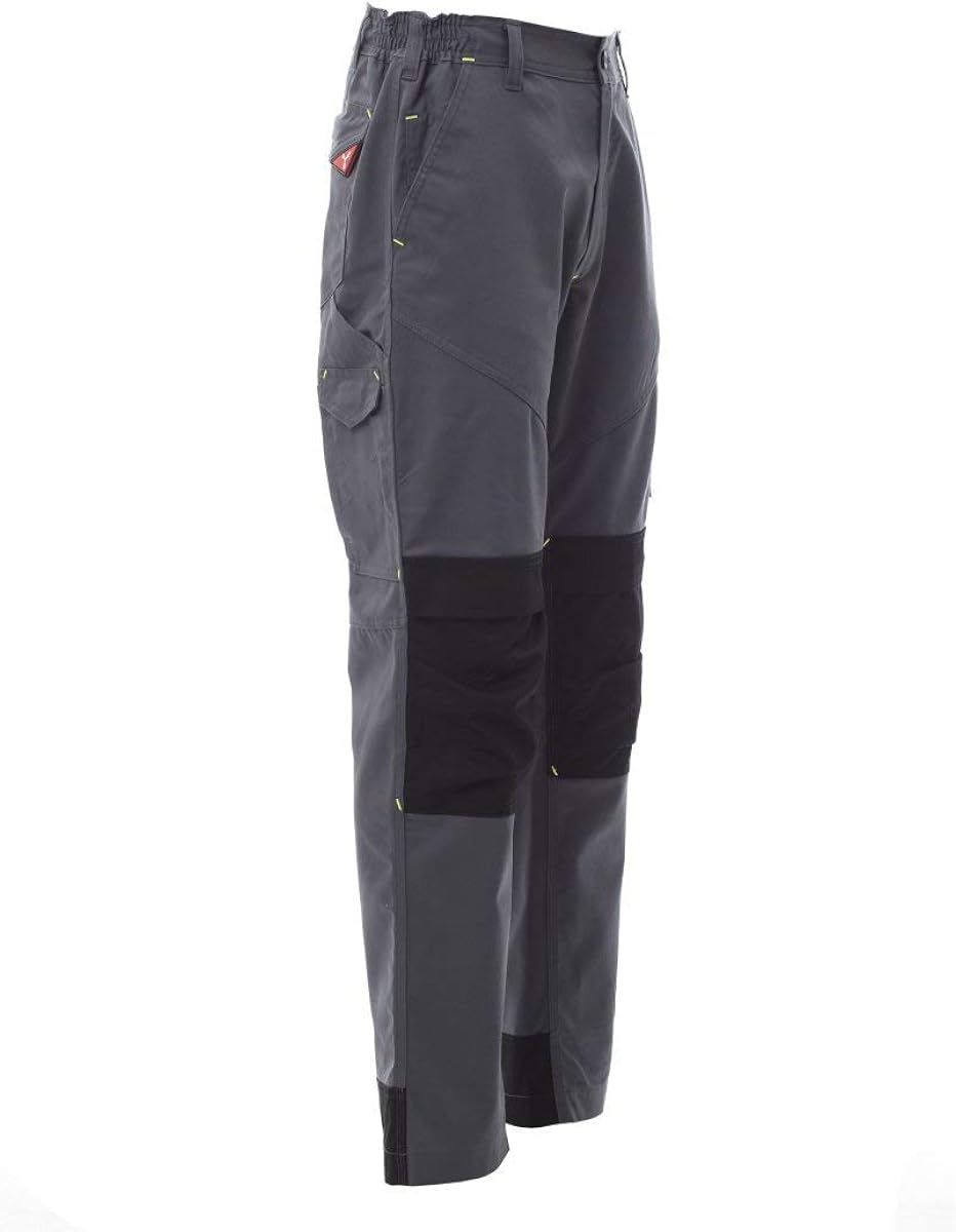 Pantalon Payper Worker Tech, Gris Foncã/Noir, XS EU - Image 4