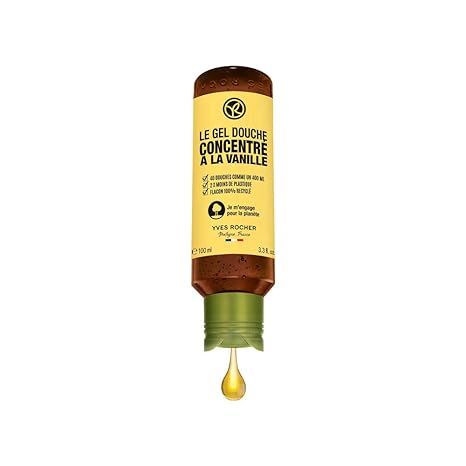 Yves Rocher Les Plaisirs Nature Duschgel Konzentrat Vanille Ultra Ergiebige Pflegedusche 1 X Flacon 100 Ml Amazon De Beauty