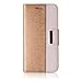 iPhone 6 Plus Case; Thankscase iPhone 6 Plus Wallet Case Slim Case with a Bonus Screen Protector, with The Great Pattern for iPhone 6 Plus 5.5 Inch .(Gold)