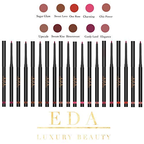 EDA LUXURY BEAUTY ONE ROSE RED RETRACTABLE LIP LINER Creamy Smooth Formula High Pigmented Professional Makeup Long Lasting Waterproof Twist Up Mechanical Automatic Lip Color Pencil 2 EDA LUXURY BEAUTY ONE ROSE RED RETRACTABLE LIP LINER Creamy Smooth Formula High Pigmented Professional Makeup Long Lasting Waterproof Twist Up Mechanical Automatic Lip Color Pencil