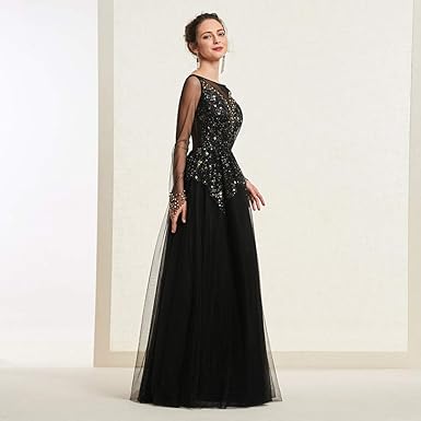 long black evening dress uk