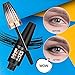 Tetyana naturals 4D Silk Fiber Lash Mascara Waterproof, Luxuriously Longer, Thicker, Voluminous Eyelashes, Long-Lasting, Dramatic Extension, Smudge-proof, Hypoallergenic Formula