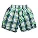 2Pcs Toddler Kids Boys Summer Cartoon Crocodile T-Shirt Tops Plaid Shorts Outfits Set Clothes (Style 1, 4 (3-4Y))