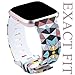 allbingo Fitbit Versa Cute Bands,Women Men Replacement Strap Wristband for Fitbit Versa Smart Watch (Colorful Geometric, Small)