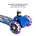 New Olym Kids Scooters 3 Wheel for Girls&Big Boys Toddlers, 4 Adjustable Height Flashing Wheels Scooter with Extra Wide Deck Safety Brake|Foldable System Ride Scooter for Children Ages 3-12