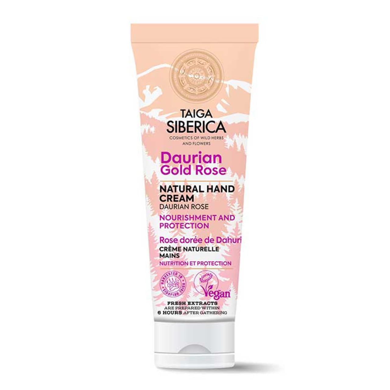 Taiga Siberica Natural Hand Cream Nourishment & Protection 75 ml