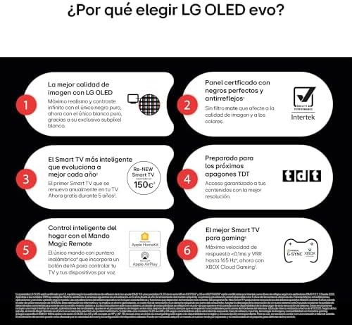 OLED48C57LA - Smart TV OLED EVO AI 48" 4K, 2025