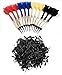 GLD Soft Tip Bar Darts - Set of 12 with 250 Tips