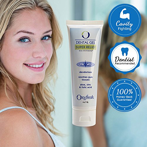 Oxyfresh Super Relief Dental Gel with Oxygene Helps Soothe Gums 4