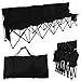 Yaheetech Portable Folding Bench 6-Seat Fabric Outdoor Chair for Teamwork Activities, Sports, Party, Open and Closed Easily with Carrying Bag