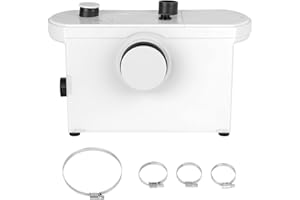 Ekomx Macerator Sewerage Sump Pump with Impeller Blades,600W 110V High Efficiency Energy saving toilet pump,Basement Kitchen Bathroom Pump,RV Sewage Treatment Pump for Laundry and Sink