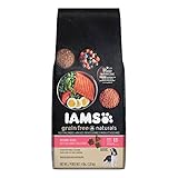 IAMS Grain Free Naturals Adult With Salmon and Red Lentils Dry Dog Food 4 Pounds