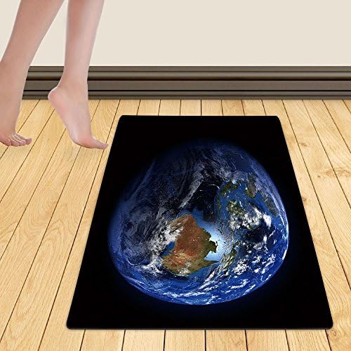 WelFriday custom door mats 114129868 The Earth from space showing Australia and Indonesia Extremely detailed image including elements furnished by NASA Other orientations available ,W16 x L24 inch