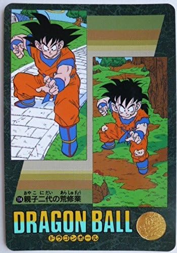 Amazon Co Jp ドラゴンボール カードダス ビジュアルアドベンチャー No 114 孫悟空 孫悟飯 ホビー 通販
