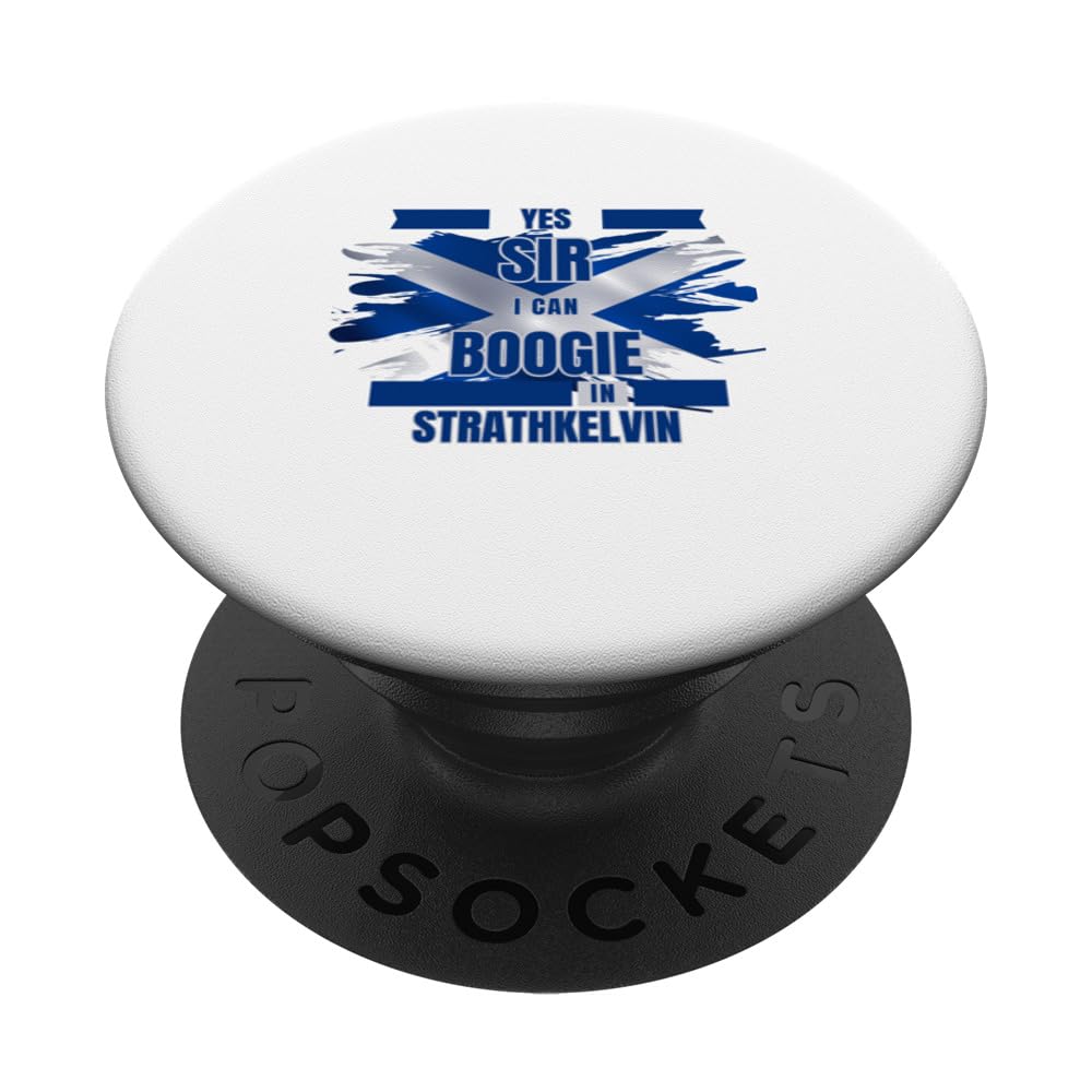 I can boogie in Strathkelvin, Love Tee T- PopSockets Swappable PopGrip