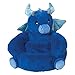 Trend Lab Children's Plush Character Chair, Dragon, Blue