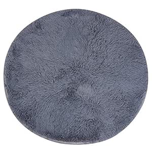 Alfombra Eureya con base antideslizante, suave y moderna para la sala