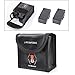 LiPo Battery Bag Case Explosion Proof Fire Resistant Safety and Storage Pouch Batteries Protector Bag for DJI Mavic Air(Black, Medium)