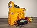 Sturdy Reusable Grocery Bags Foldable and Washable - Made From RipStop Nylon Hold 50lbs - Designed in USA Reusable Shopping Bags Inside a Compact Pod with Carry Clip - 5 Pack in Green