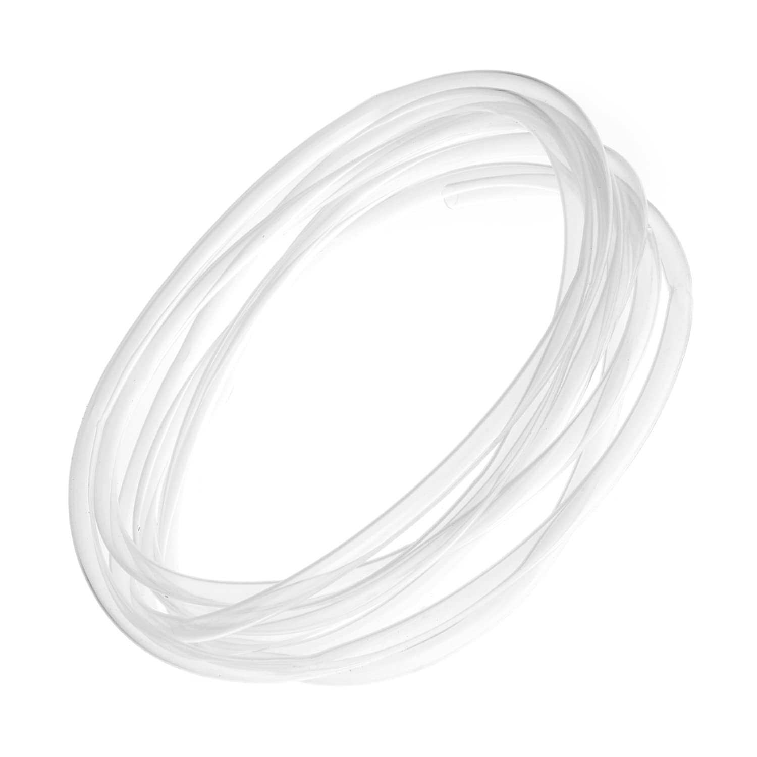 Othmro 1pc Silicone Tube, 8mm ID 10mm OD Flexible Silicone Pipe Water Air Hose Pipe, Rubber Tubing for Pump Liquid Gas Transfer (5m)