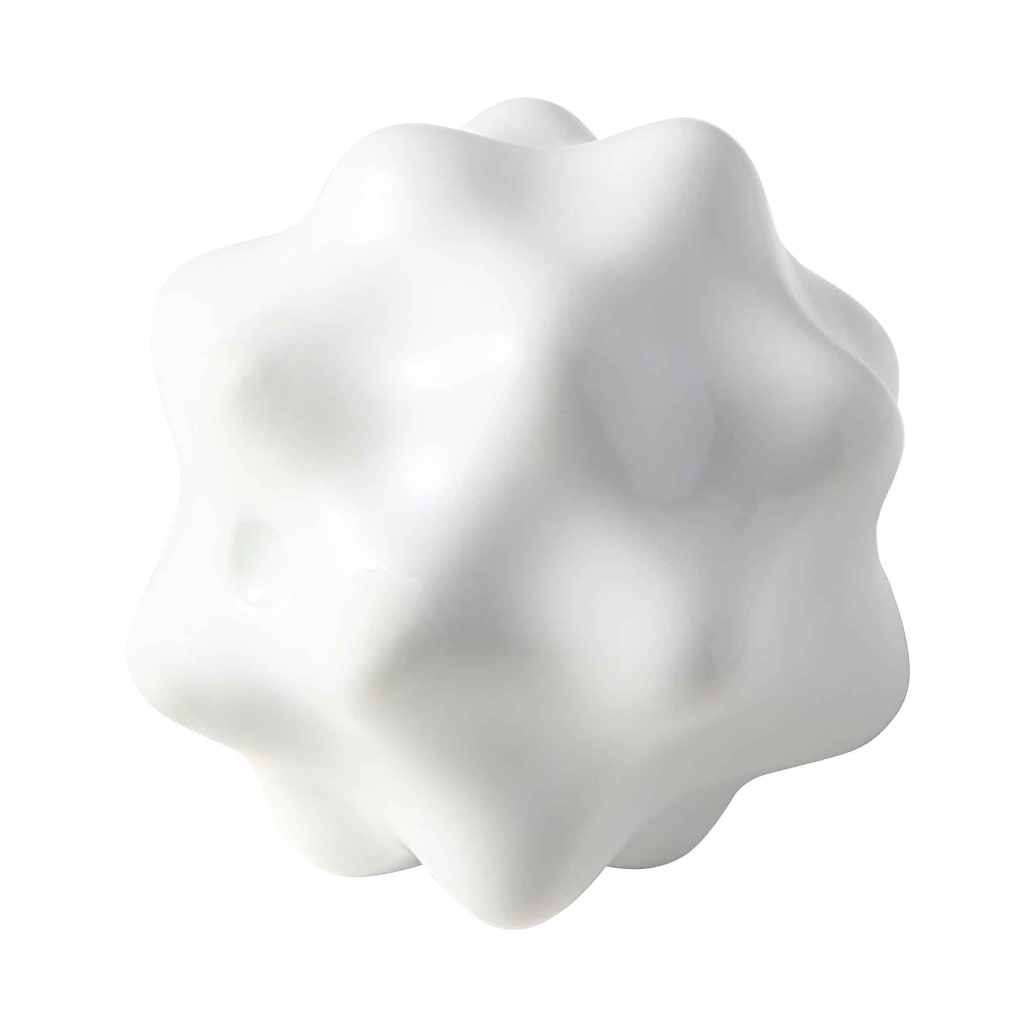 MUJI Porcelain Trigger Point Pressing Massage Ball, White