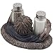 Graveyard Zombie Glass Salt and Pepper Shaker Set Figurine Sculpture Halloween Decoration & Decorative Bar or Kitchen Tabletop Accent and Gothic Gifts