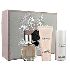 Viktor & Rolf Flowerbomb Set 100ml Eau de Parfum + 50ml Duschgel + 40ml Body Cream
