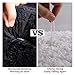 Lifewit Bathroom Rug Bath Mat Plush Microfiber Non-Slip Soft Shower Rug Water Absorbent Thick Shaggy Floor Mat, Machine Washable, 32