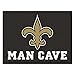 FANMATS 14336 New Orleans Saints Man Cave All-Star Rug - 34 in. x 42.5 in.
