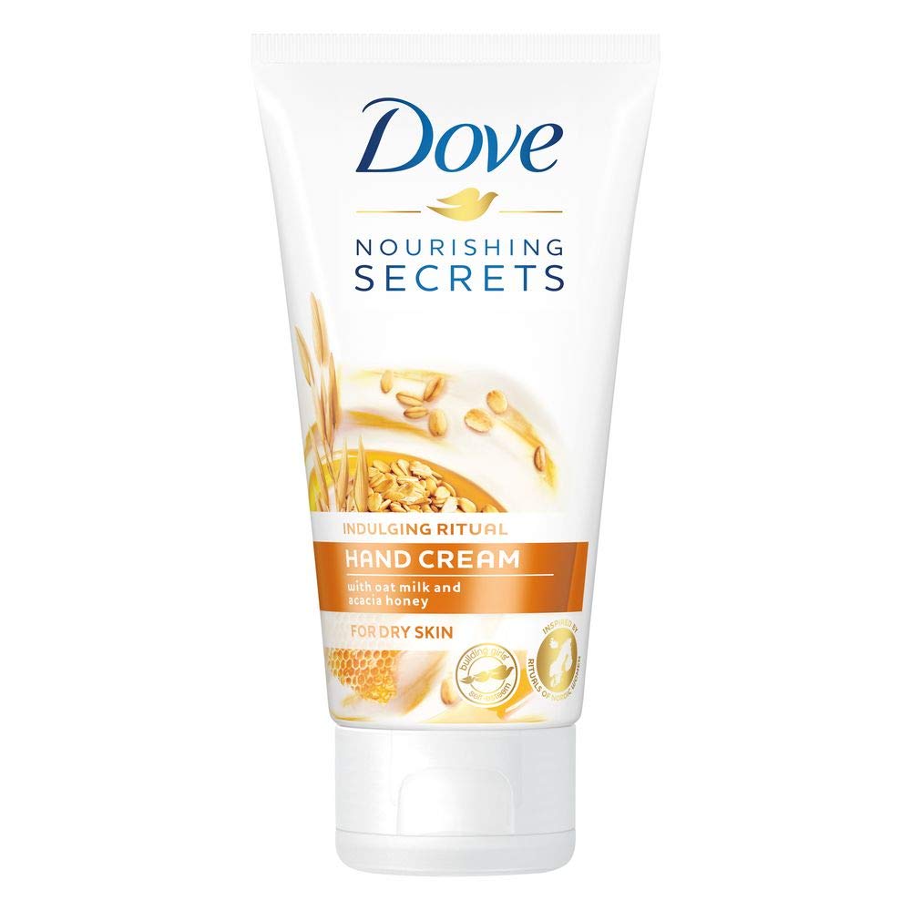 Dove Oatmeal Hand Treatment Cream - Pack of 6 x 75 ml (Total: 450 ml)