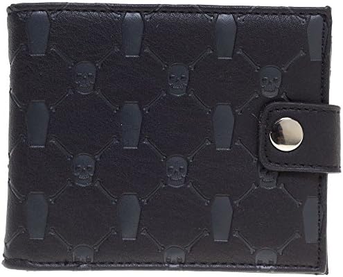 Kustom Kreeps by Sourpuss Grave Digger Coffin Wallet Black