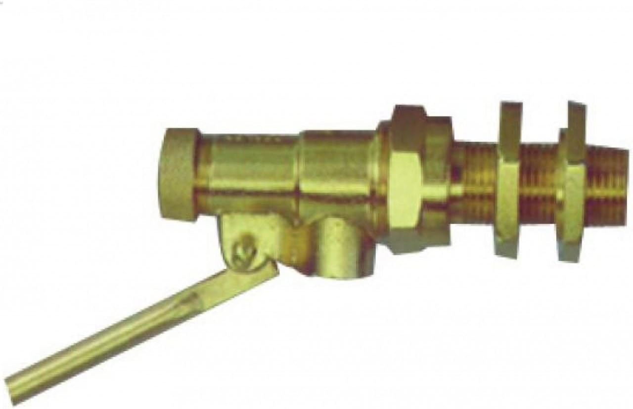 Pegler 1/2" Part 1 High Pressure Float Valve - 857NZ (Nylon Backnut) - Pack of 2