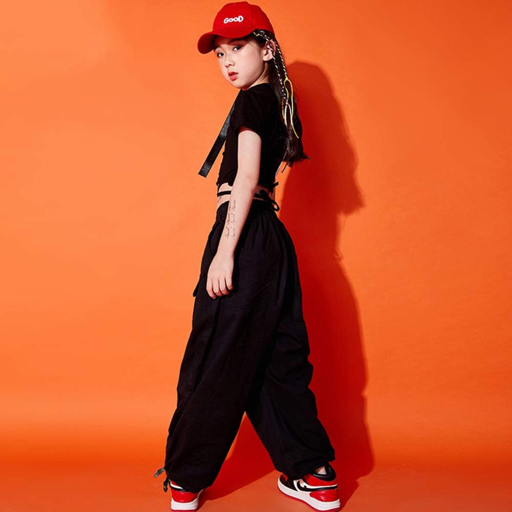 Amazon Co Jp キッズダンス衣装 ヒップホップ ダンス衣装 ガールズ セットアップ キッズ ダンス 衣装 トップス パンツ キッズダンス ボーイズ 派手 韓国風 かっこいい 女の子 Hiphop 男の子 オシャレ ゆったり ダブダブ チーム お揃い 発表会 服 ファッション小物