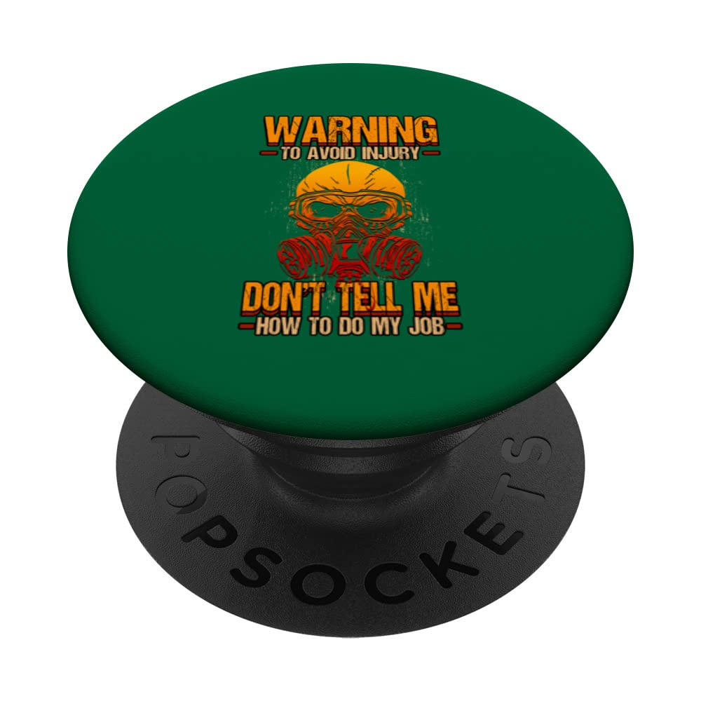 Pest control exterminator PopSockets Swappable PopGrip