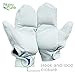NatraCure Microwaveable Hand Warmer Mittens - Heated Gloves for Arthritis, Raynaud's Syndrome, Soreness & Stiff Joint Pain - Moist Heat Therapy Gloves - 1 Pair