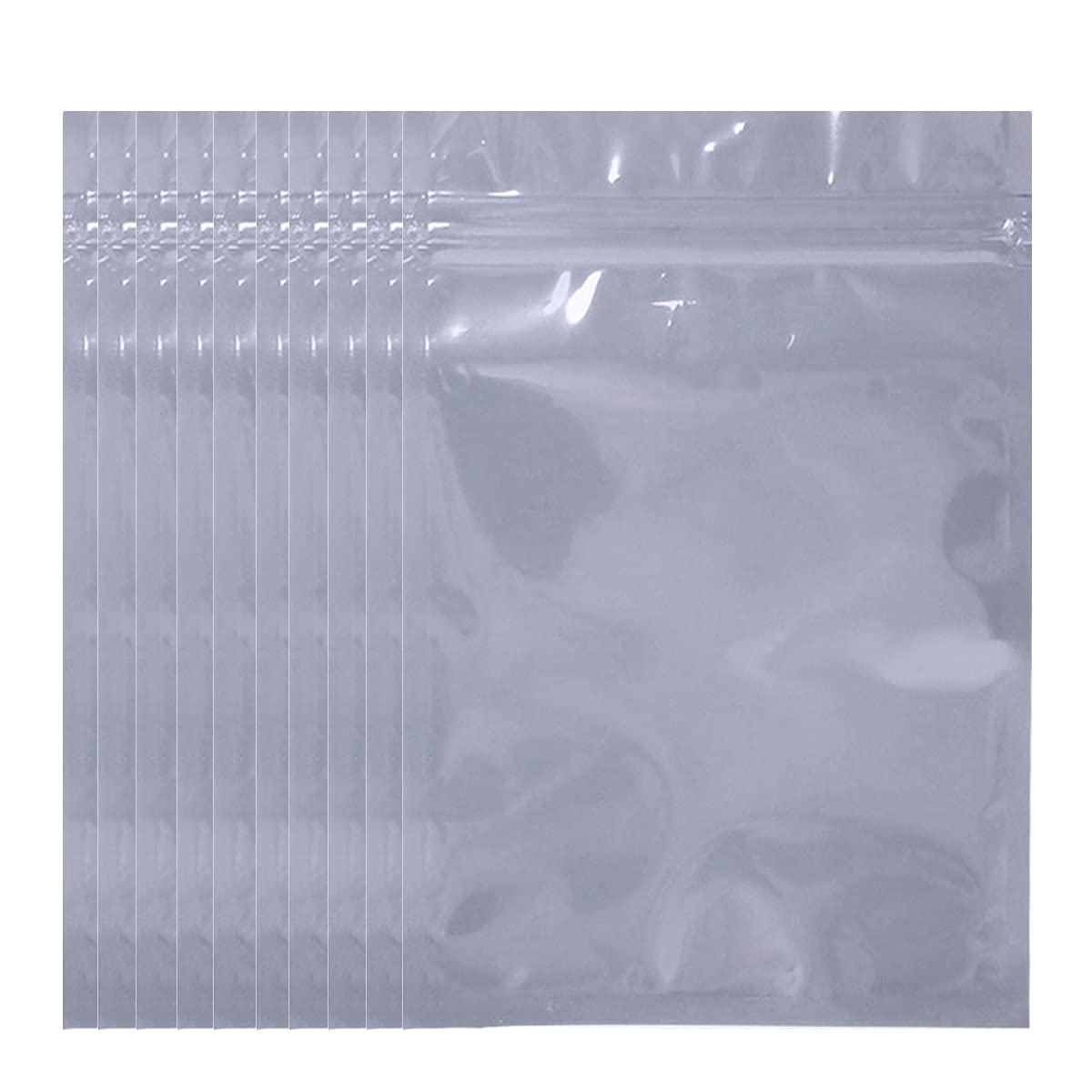 10Pcs Resealable Antistatic Bags 40x50cm, Extra Large ESD Shielding Bag with 10pcs Stickers
