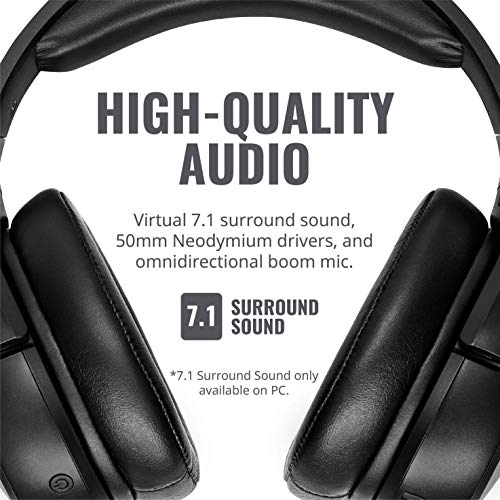 Cooler Master MH670 Gaming Headset with 2.4GHz Wireless, Virtual 7.1 Surround Sound, and Multi-Platform Compatibility