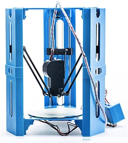 Blueafflatus Mini 3D Printer for Kids Desktop with FDM Technology Three-axis Parallel Motion System, Includes 8G SD Card and Sample PLA Filament