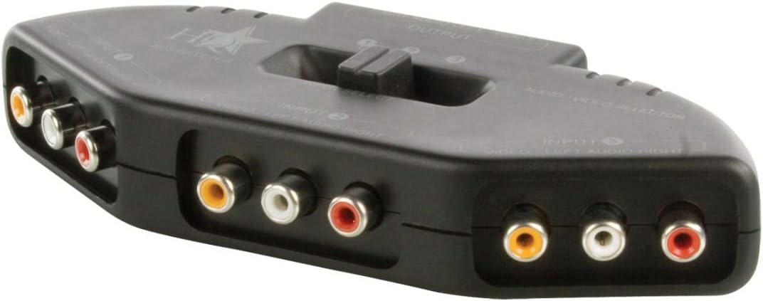HQ 3-Way Composite Audio Video Selector - Image 5