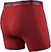 Saxx Men's Quest 2.0 Boxer Fly Red Ombre Stripe M