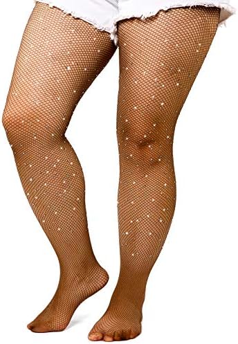 akiido High Waist Tights Fishnet Stockings Thigh High Stockings Pantyhose