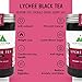 Organic Lychee Black Tea 2.46 OZ – House Blend – Loose Leaf - Superb for Iced Tea, Cold Brew Tea, Milk Tea and Hot tea - Directly From Thailand Local Farmer - Northlandtea