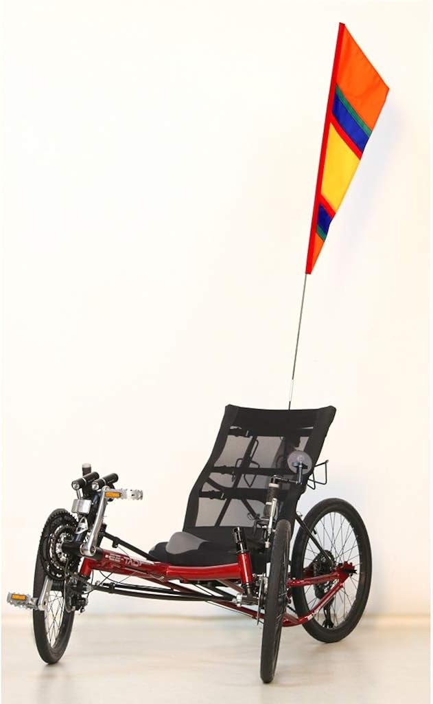recumbent bike flag
