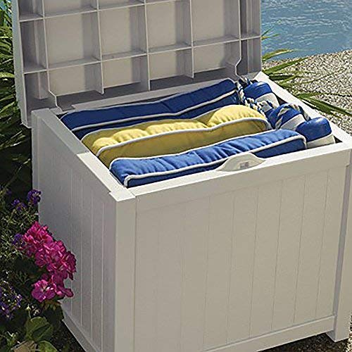 2 Suncast+Gallon+Deck+Box+Seat