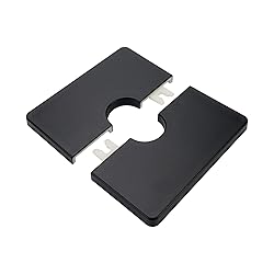 Tsnamay 4 Pcs Wall Split Flange, ABS Square