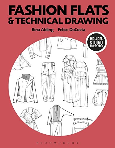 Fashion Flats and Technical Drawing: Bundle Book + Studio Access Card